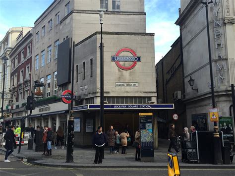 leicester square tube station